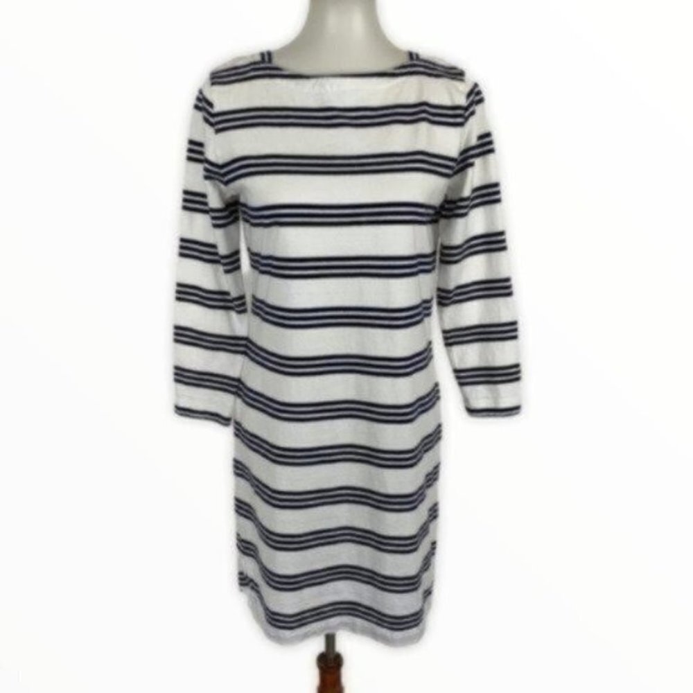Vineyard Vines Knit Dress‎ Striped XS Blue White